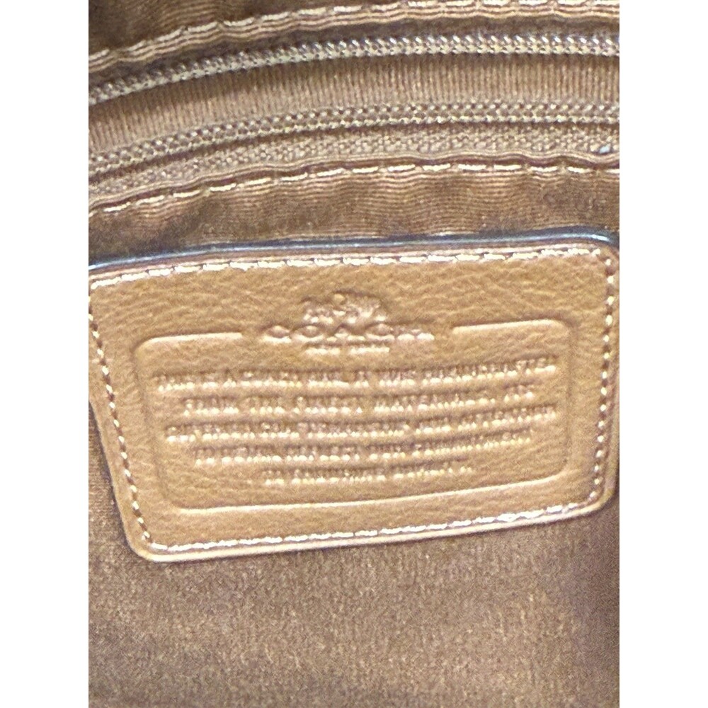 Coach Brown Pebbled Leather Madison Isabelle Hobo Bag Purse Shoulder Crossbody - Picture 14 of 14